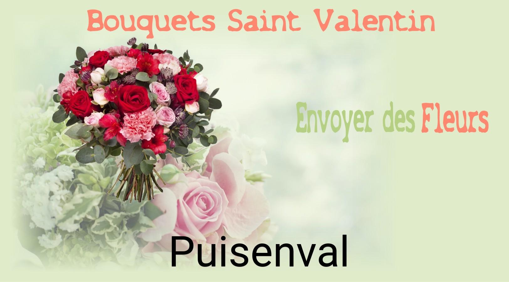Roses de Saint-Valentin livrées à Puisenval